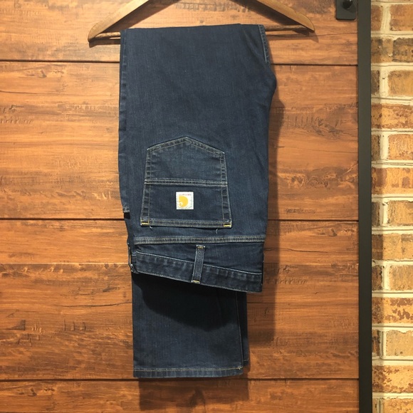 Carhartt Relaxed Fit Rugged Flex Straight Leg Jeans 38 x 34 - Picture 1 of 5